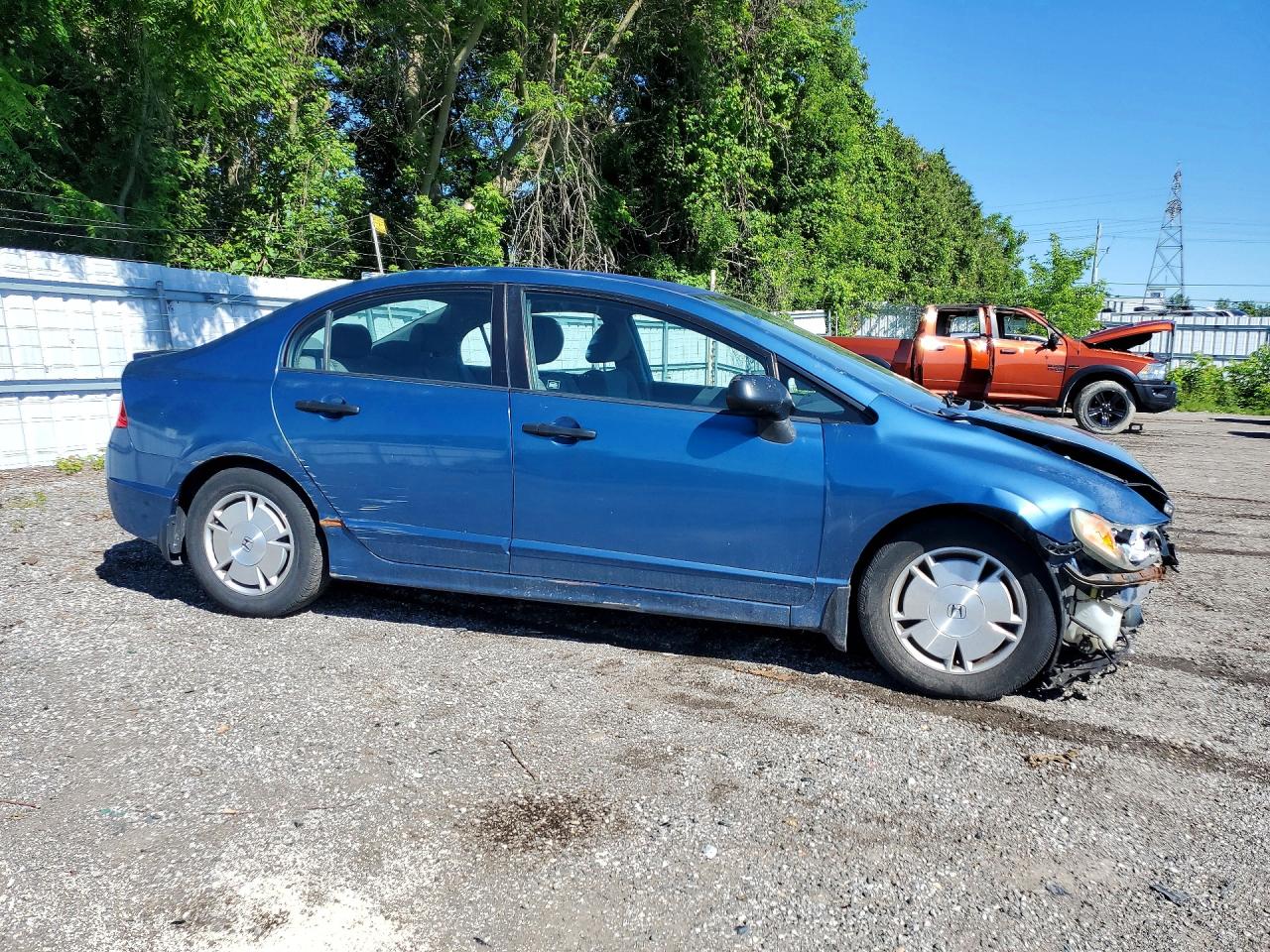 2010 Honda Civic Dx-g Blue vin: 2HGFA1F42AH041414