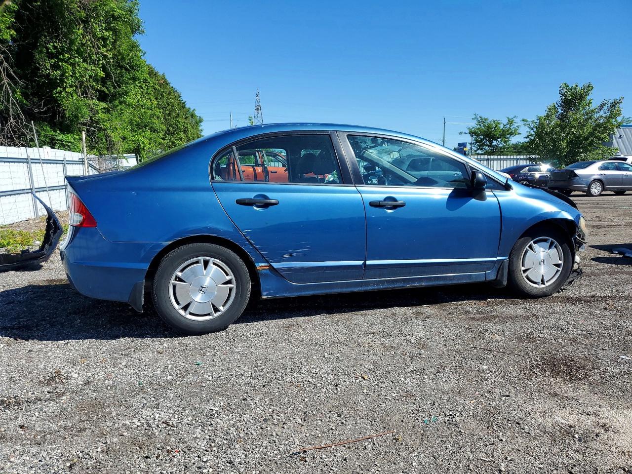 2010 Honda Civic Dx-g Blue vin: 2HGFA1F42AH041414