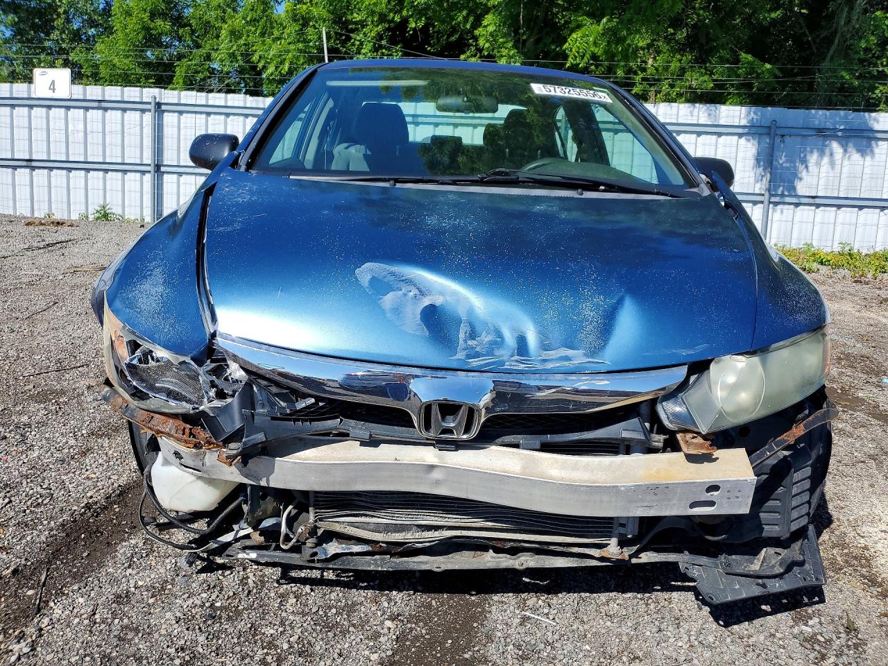 2010 Honda Civic Dx-g Blue vin: 2HGFA1F42AH041414