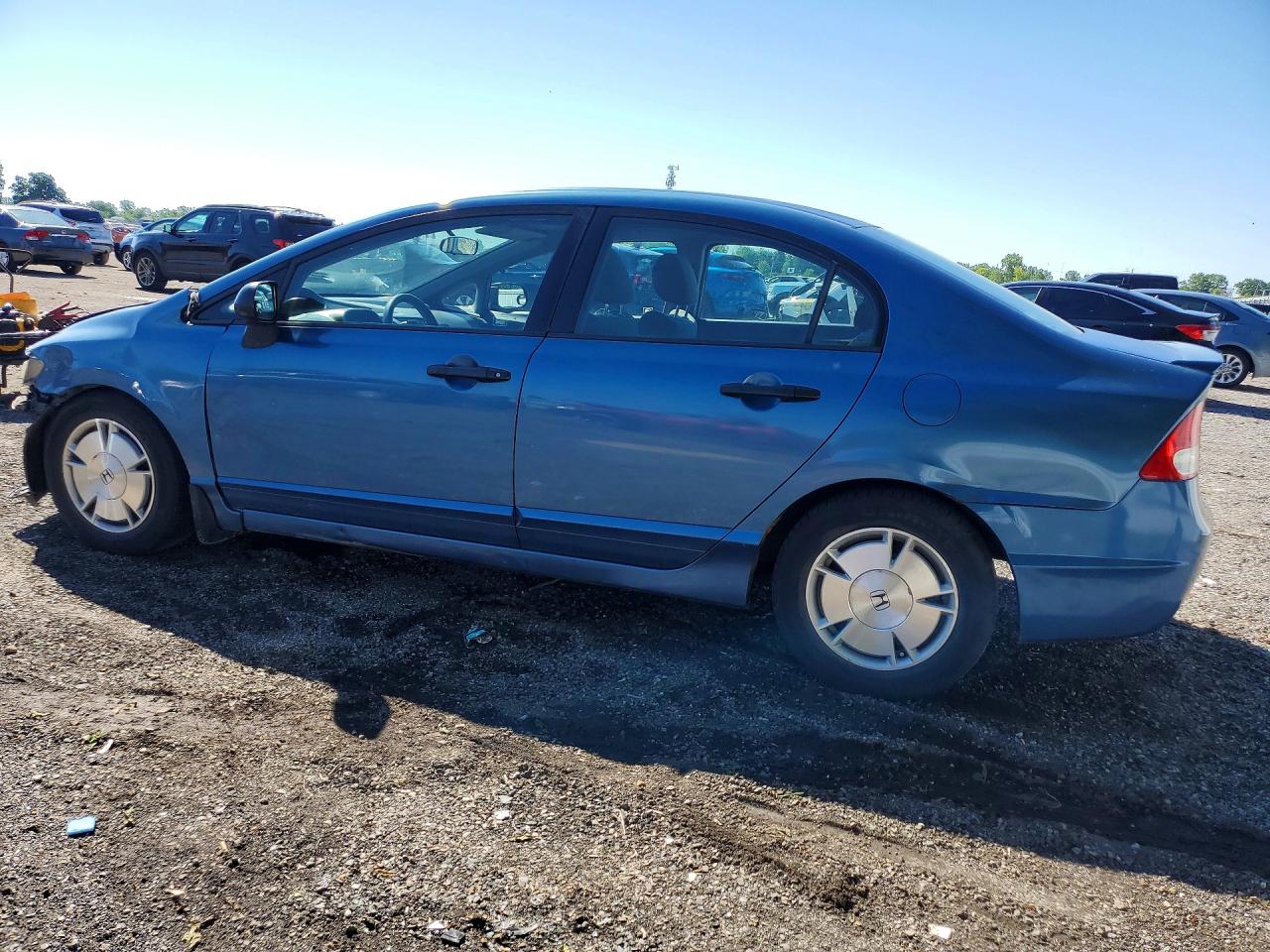 2010 Honda Civic Dx-g Blue vin: 2HGFA1F42AH041414