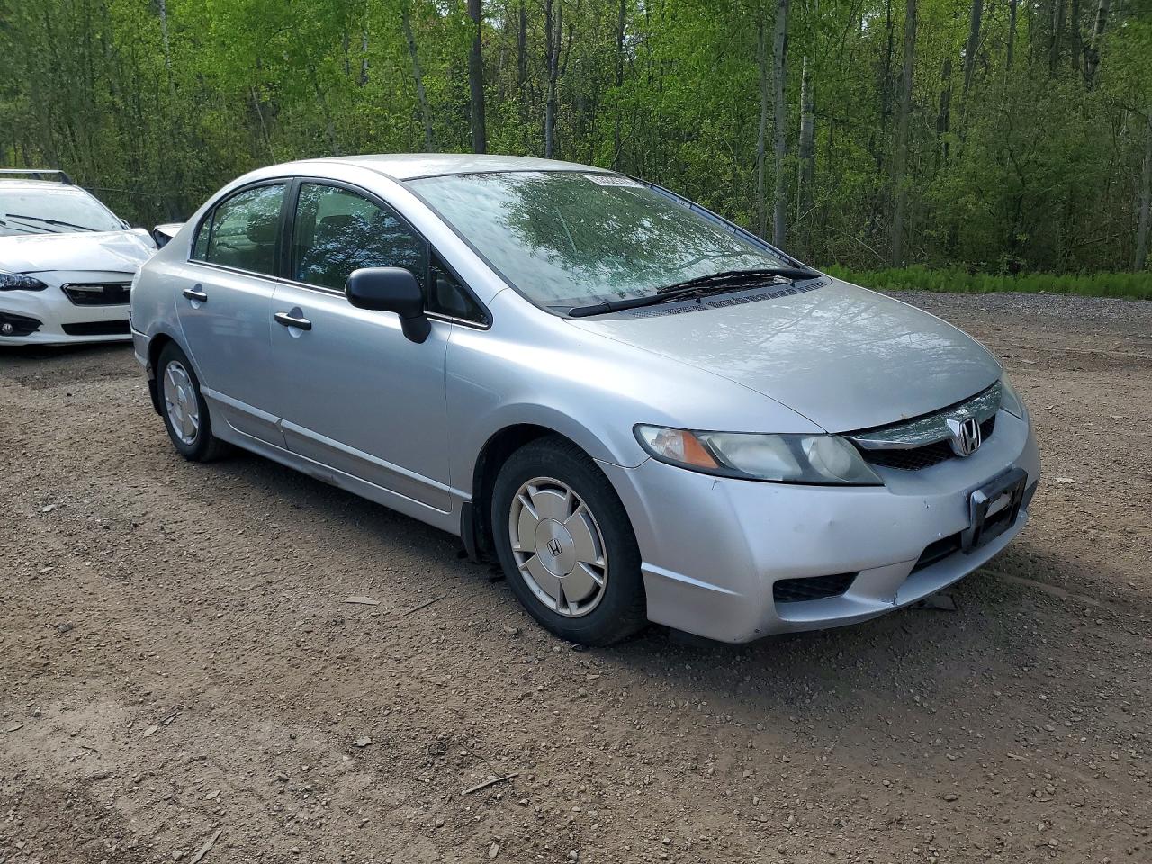 2011 Honda Civic Dx-g Silver vin: 2HGFA1F42BH002372