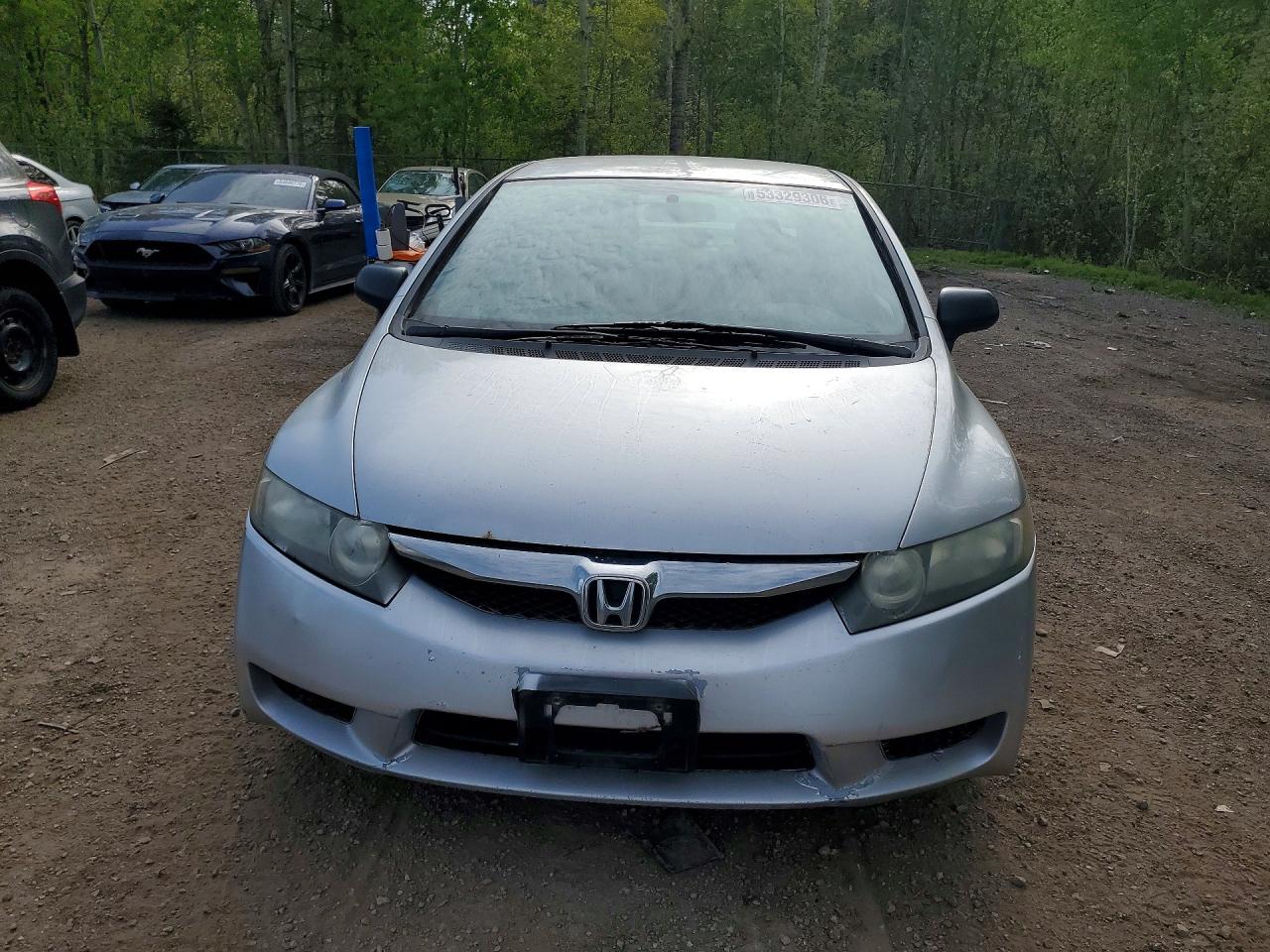 2011 Honda Civic Dx-g Silver vin: 2HGFA1F42BH002372