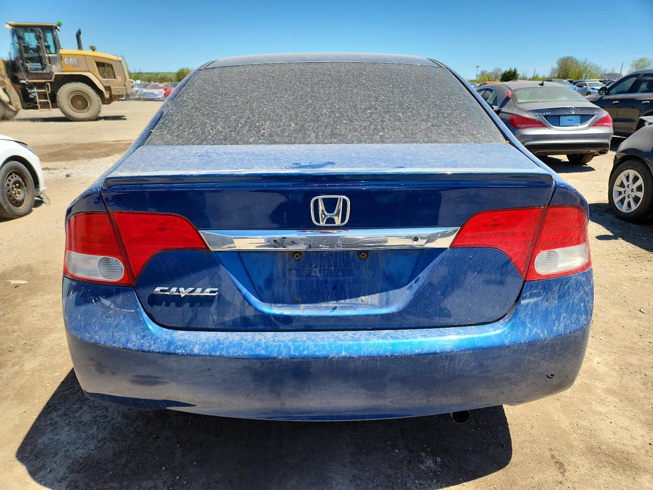 2011 Honda Civic Dx-g Blue vin: 2HGFA1F42BH014022