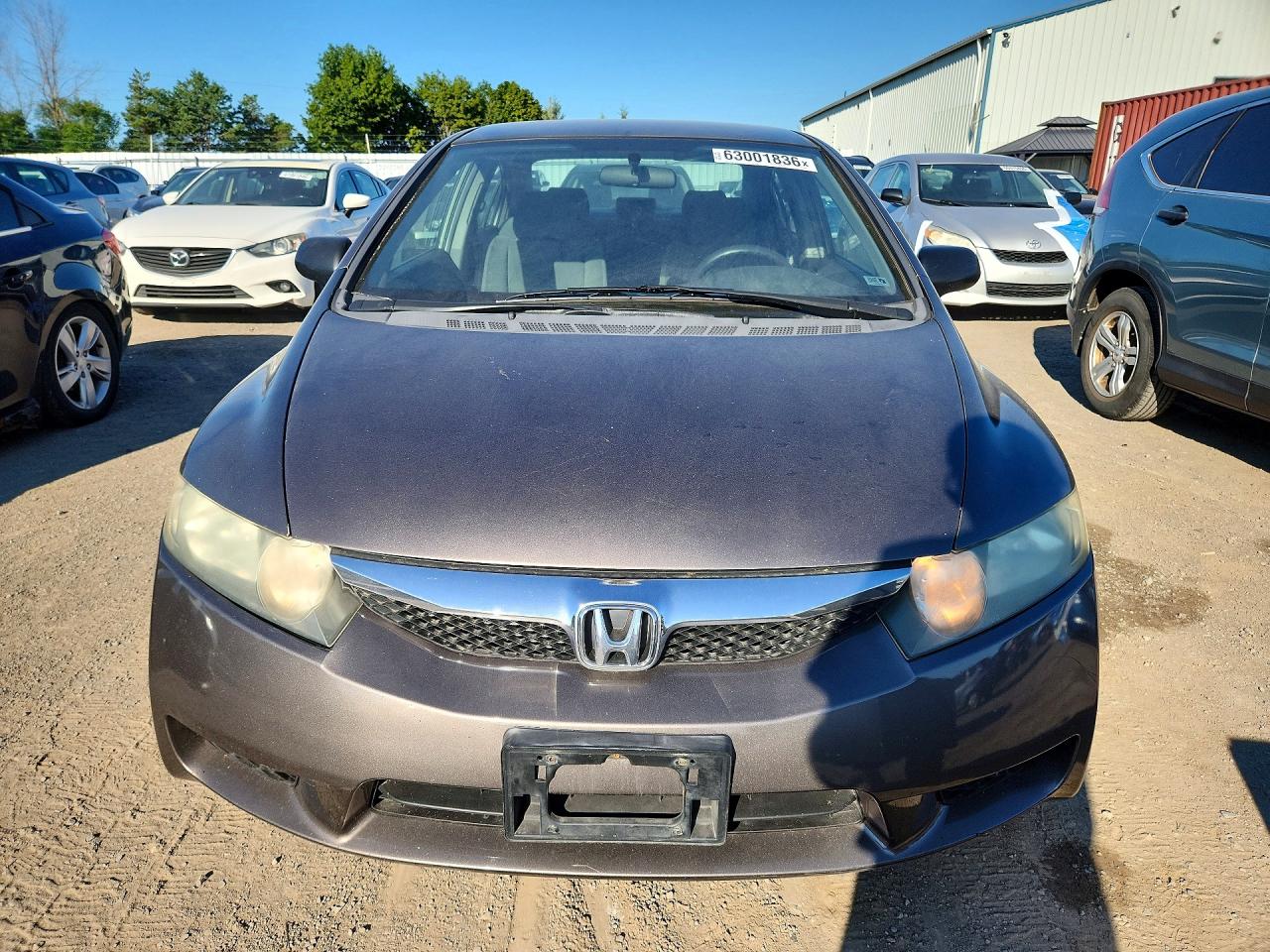 2010 Honda Civic Dx-g Brown vin: 2HGFA1F43AH046945