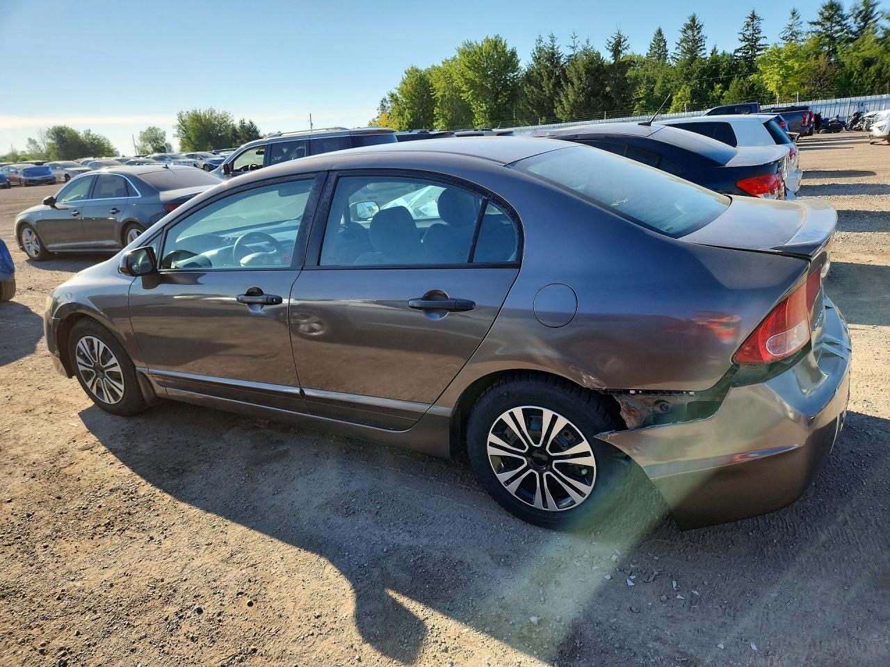 2010 Honda Civic Dx-g Brown vin: 2HGFA1F43AH046945