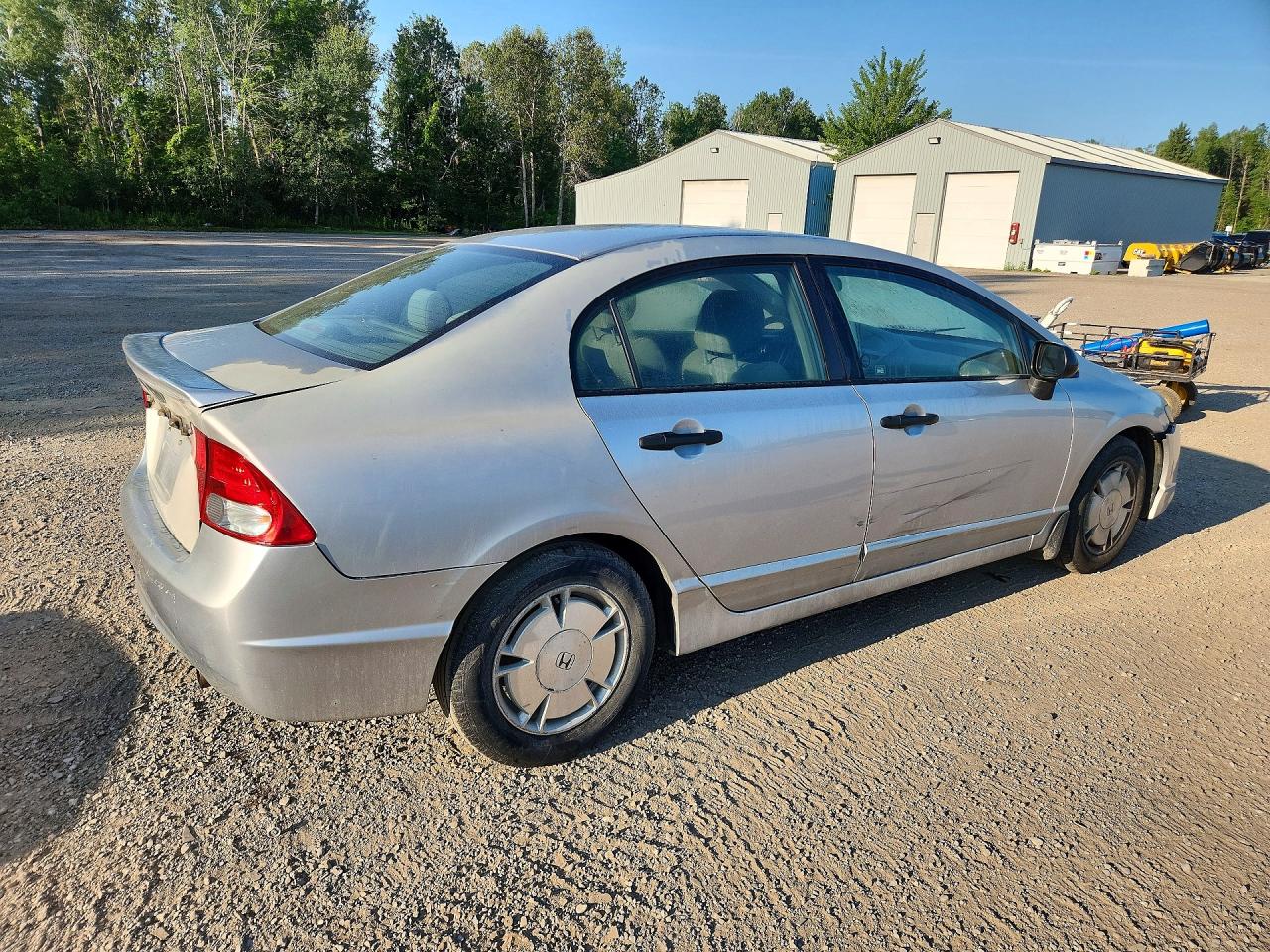2011 Honda Civic Dx-g Silver vin: 2HGFA1F43BH006706