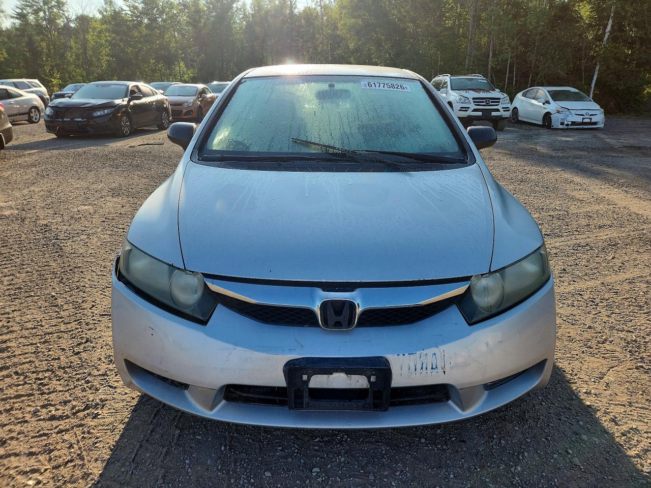 2011 Honda Civic Dx-g Silver vin: 2HGFA1F43BH006706