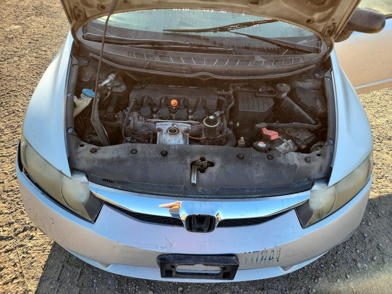 2011 Honda Civic Dx-g Silver vin: 2HGFA1F43BH006706