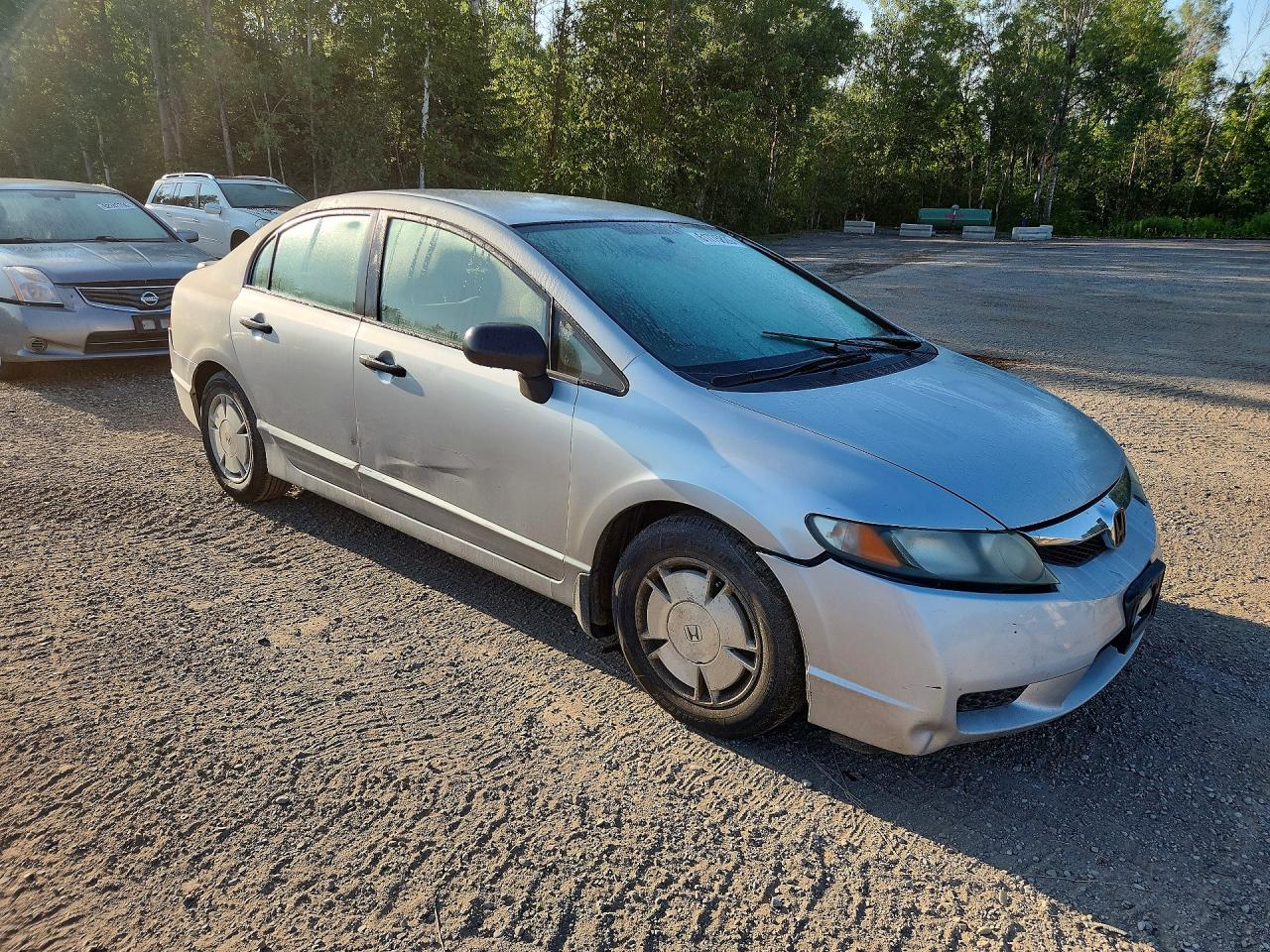 2011 Honda Civic Dx-g Silver vin: 2HGFA1F43BH006706