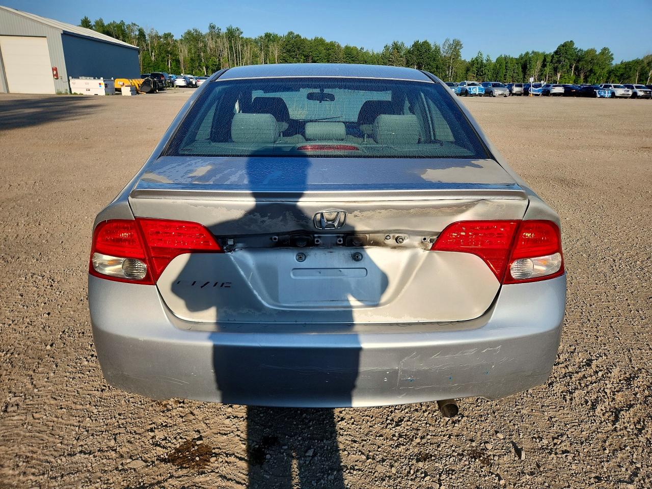 2011 Honda Civic Dx-g Silver vin: 2HGFA1F43BH006706