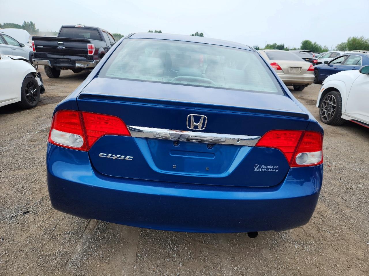 2011 Honda Civic Dx-g Blue vin: 2HGFA1F43BH014501