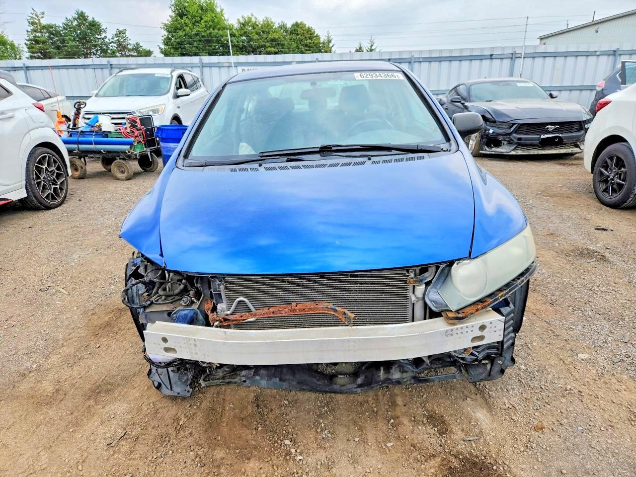 2011 Honda Civic Dx-g Blue vin: 2HGFA1F43BH014501