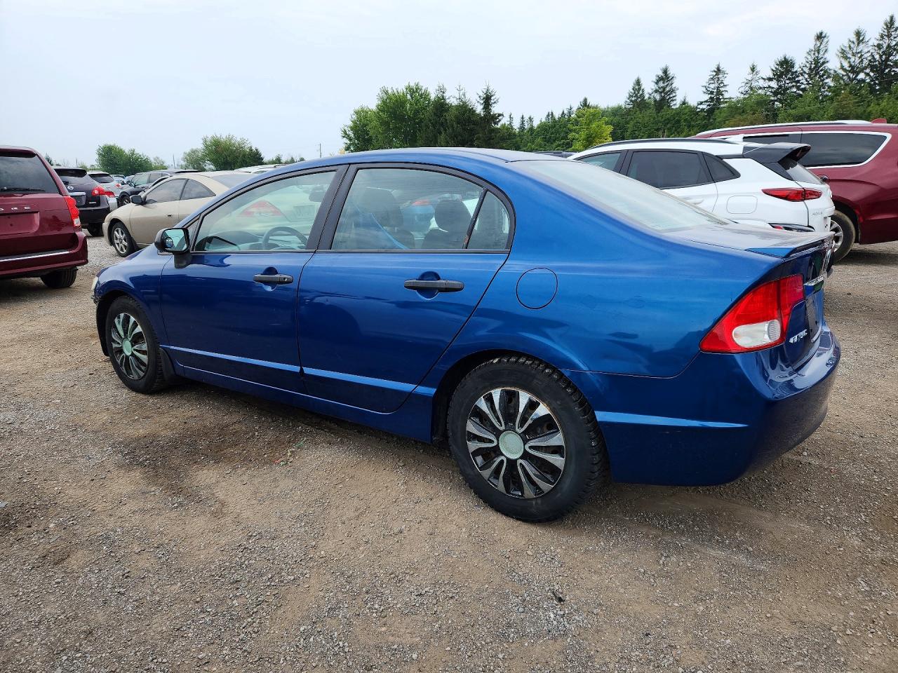 2011 Honda Civic Dx-g Blue vin: 2HGFA1F43BH014501