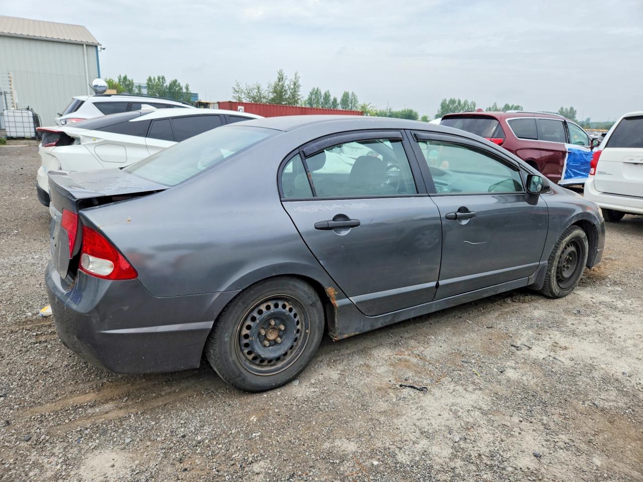 2010 Honda Civic Dx-g Gray vin: 2HGFA1F44AH014487