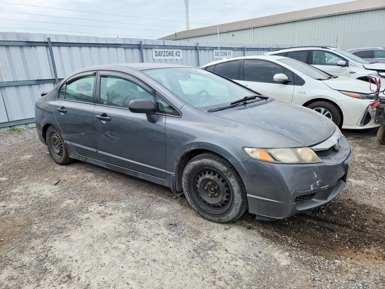 2010 Honda Civic Dx-g Gray vin: 2HGFA1F44AH014487