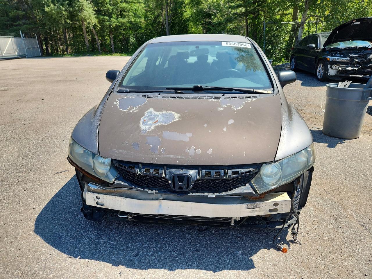 2010 Honda Civic Dx-g Коричневый vin: 2HGFA1F44AH032388