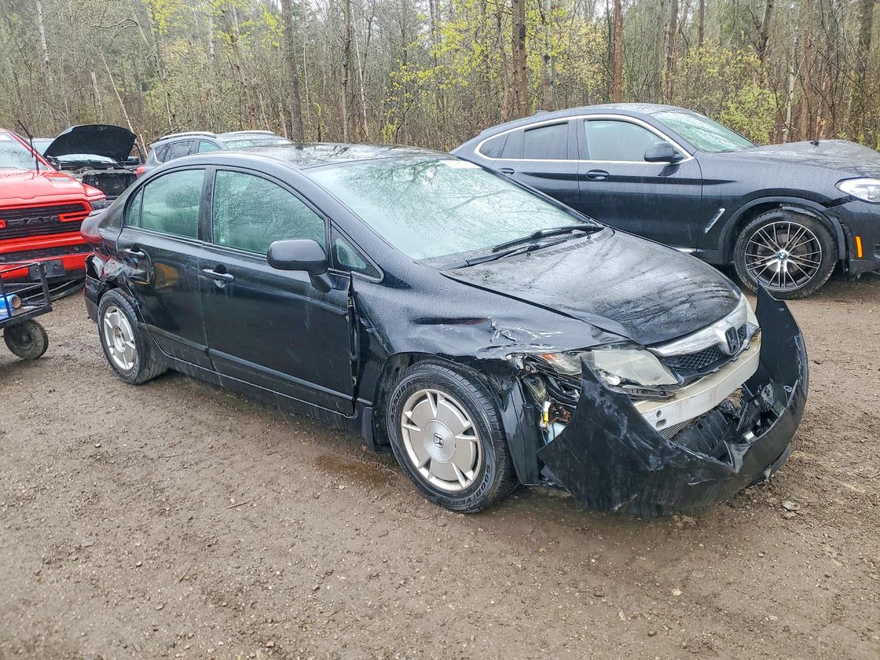 2010 Honda Civic Dx-g Black vin: 2HGFA1F44AH046713