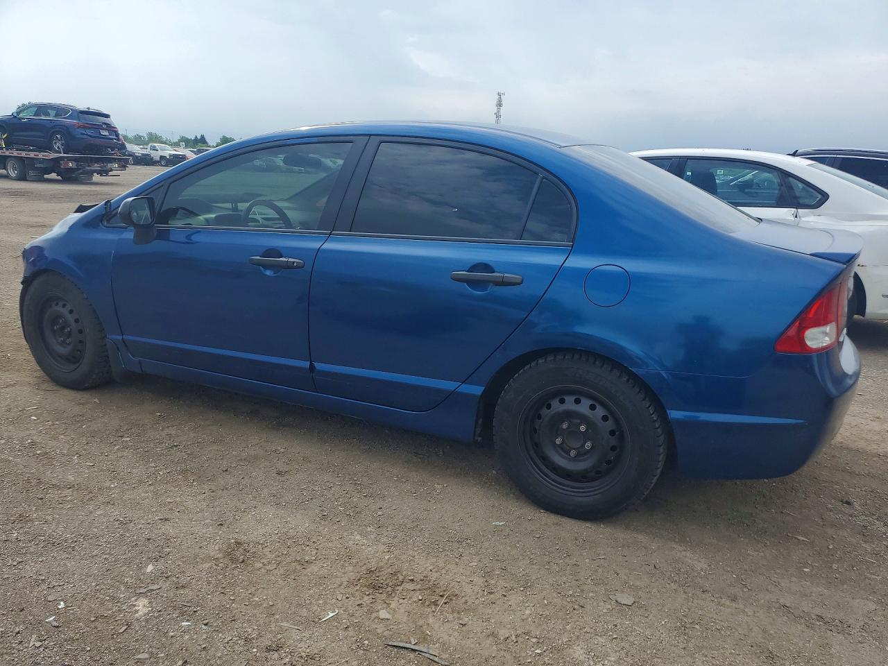2011 Honda Civic Blue vin: 2HGFA1F47BH004764