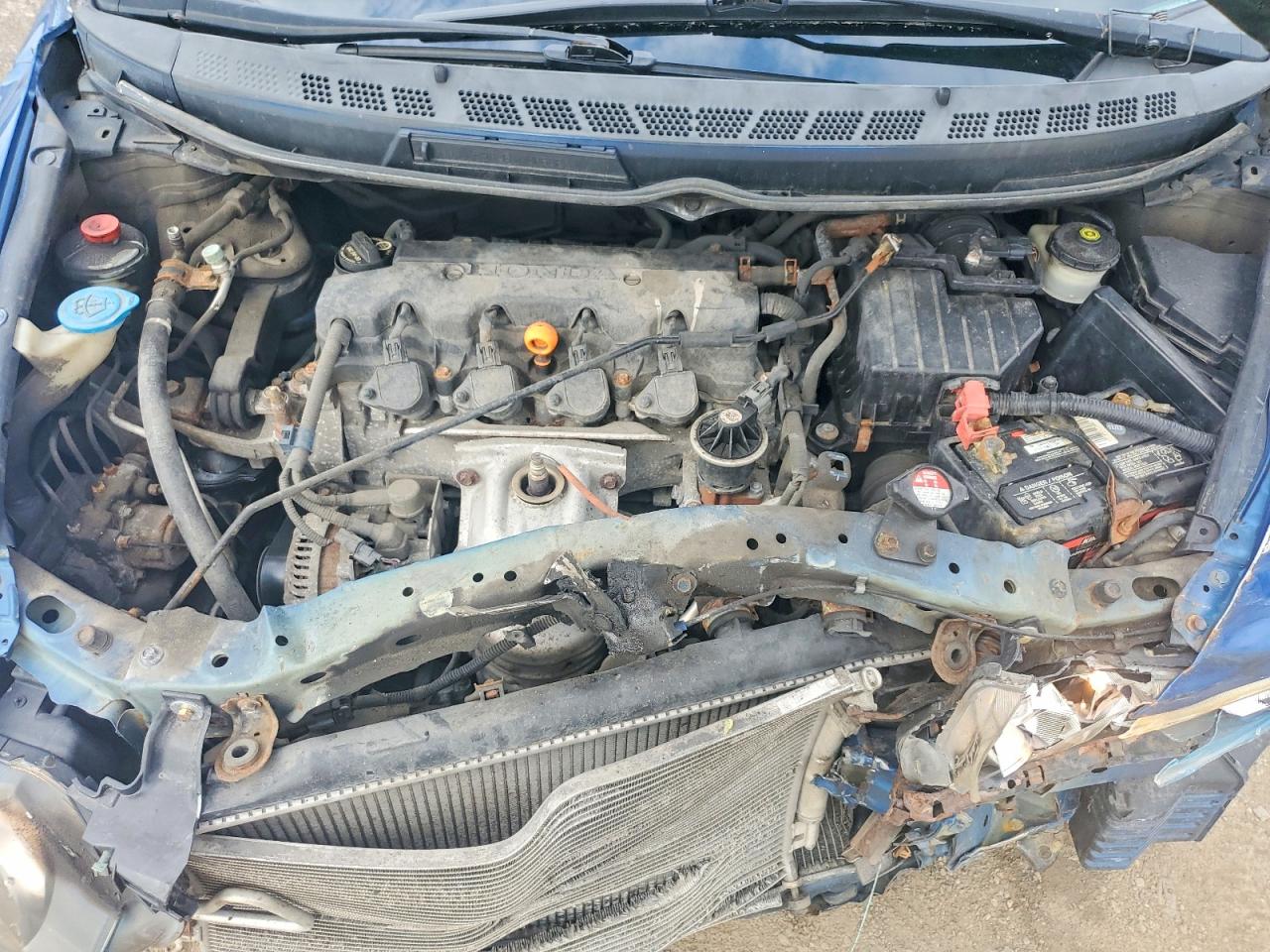 2011 Honda Civic Blue vin: 2HGFA1F47BH004764