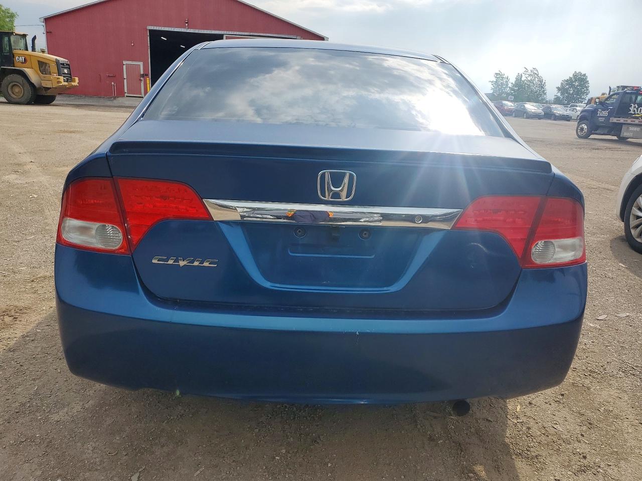 2011 Honda Civic Blue vin: 2HGFA1F47BH004764