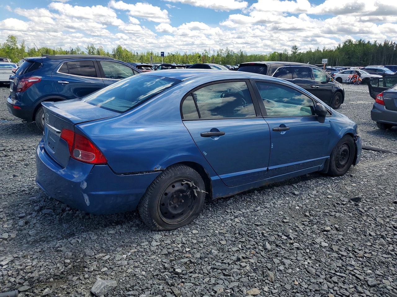 2010 Honda Civic Dx-g Blue vin: 2HGFA1F48AH029865