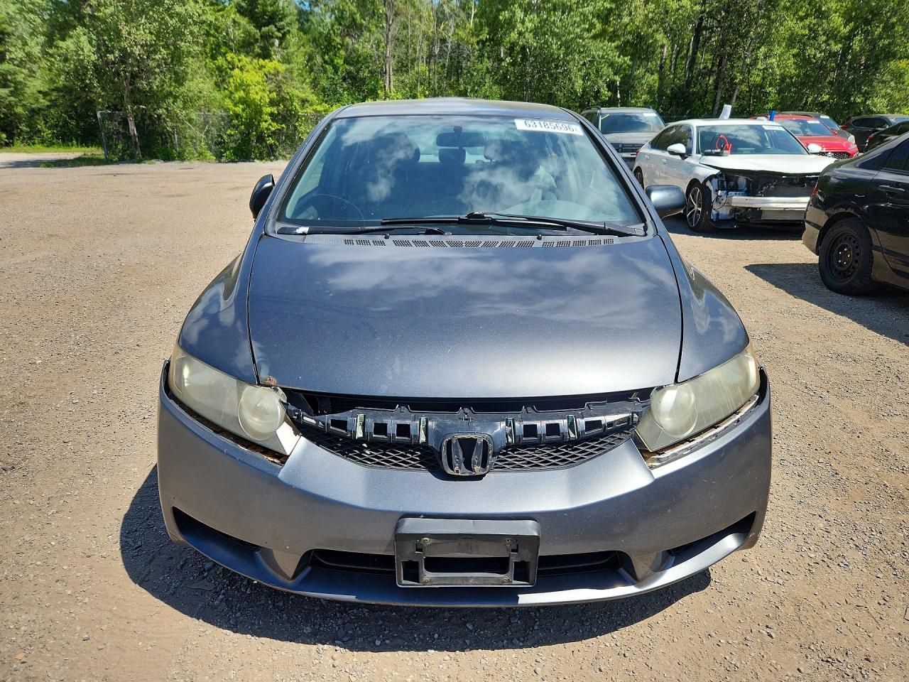 2010 Honda Civic Dx-g Gray vin: 2HGFA1F49AH021578
