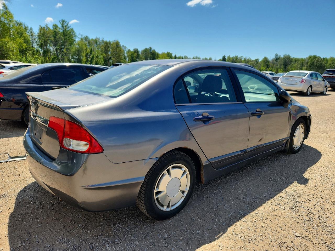 2010 Honda Civic Dx-g Gray vin: 2HGFA1F49AH021578