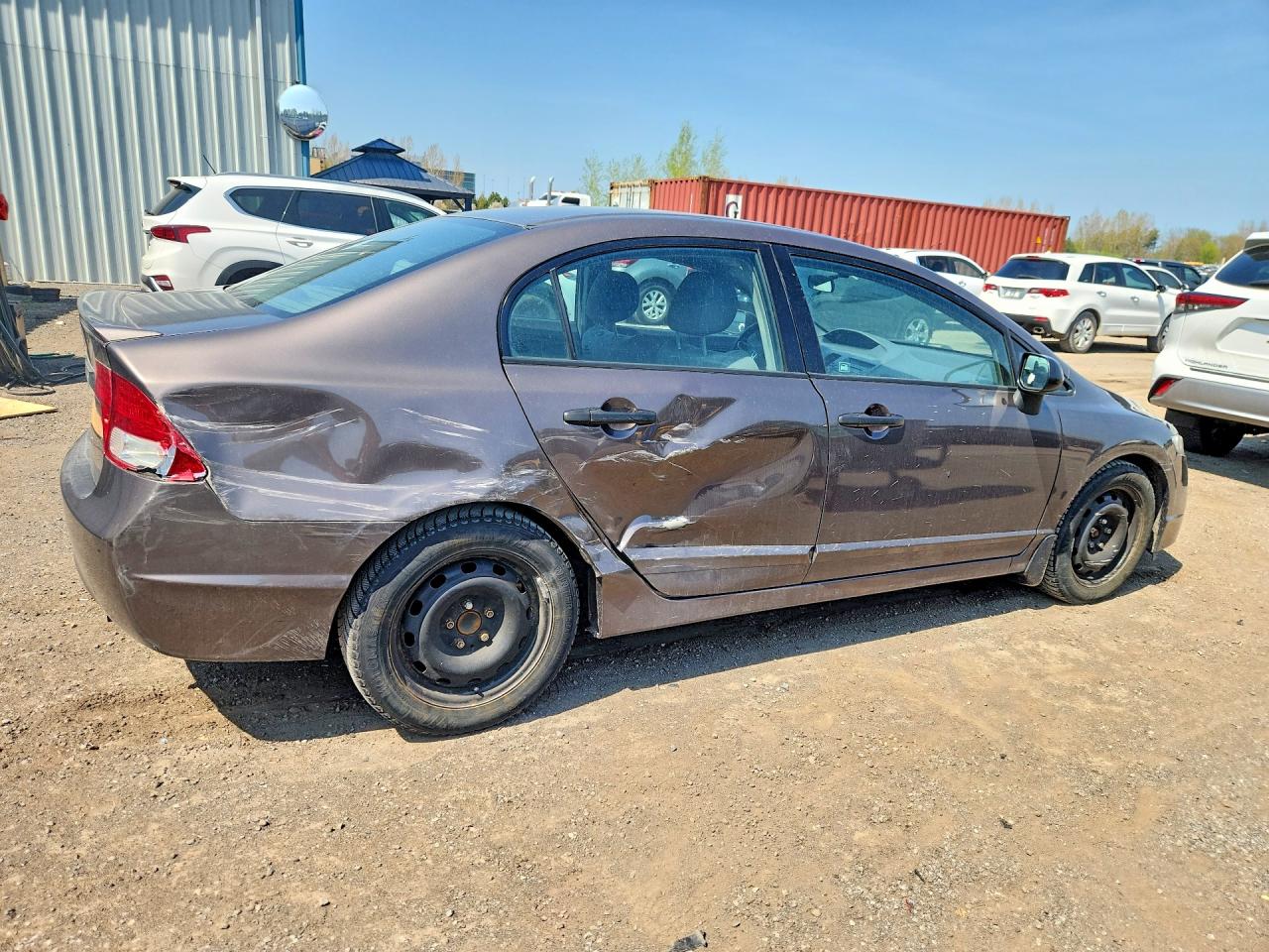2011 Honda Civic Dx-g Brown vin: 2HGFA1F49BH012770