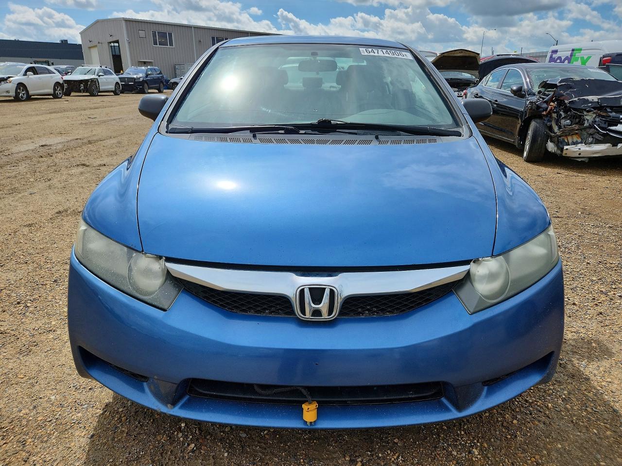 2010 Honda Civic Dx-g Синий vin: 2HGFA1F4XAH007429