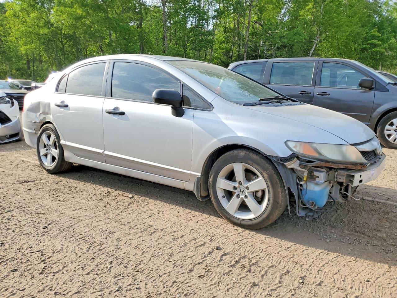 2010 Honda Civic Dx-g Silver vin: 2HGFA1F4XAH012789