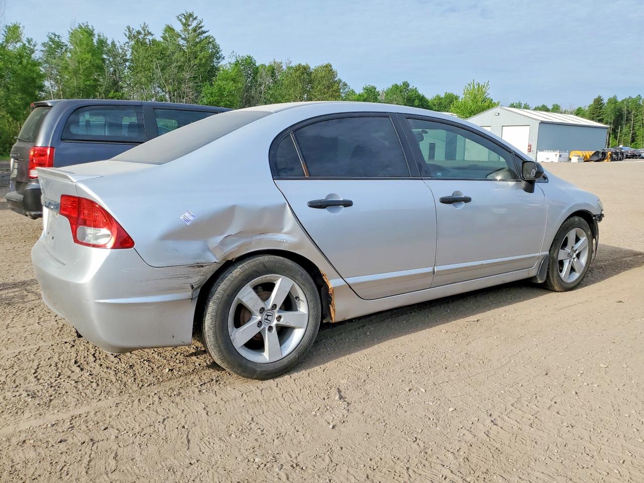 2010 Honda Civic Dx-g Silver vin: 2HGFA1F4XAH012789