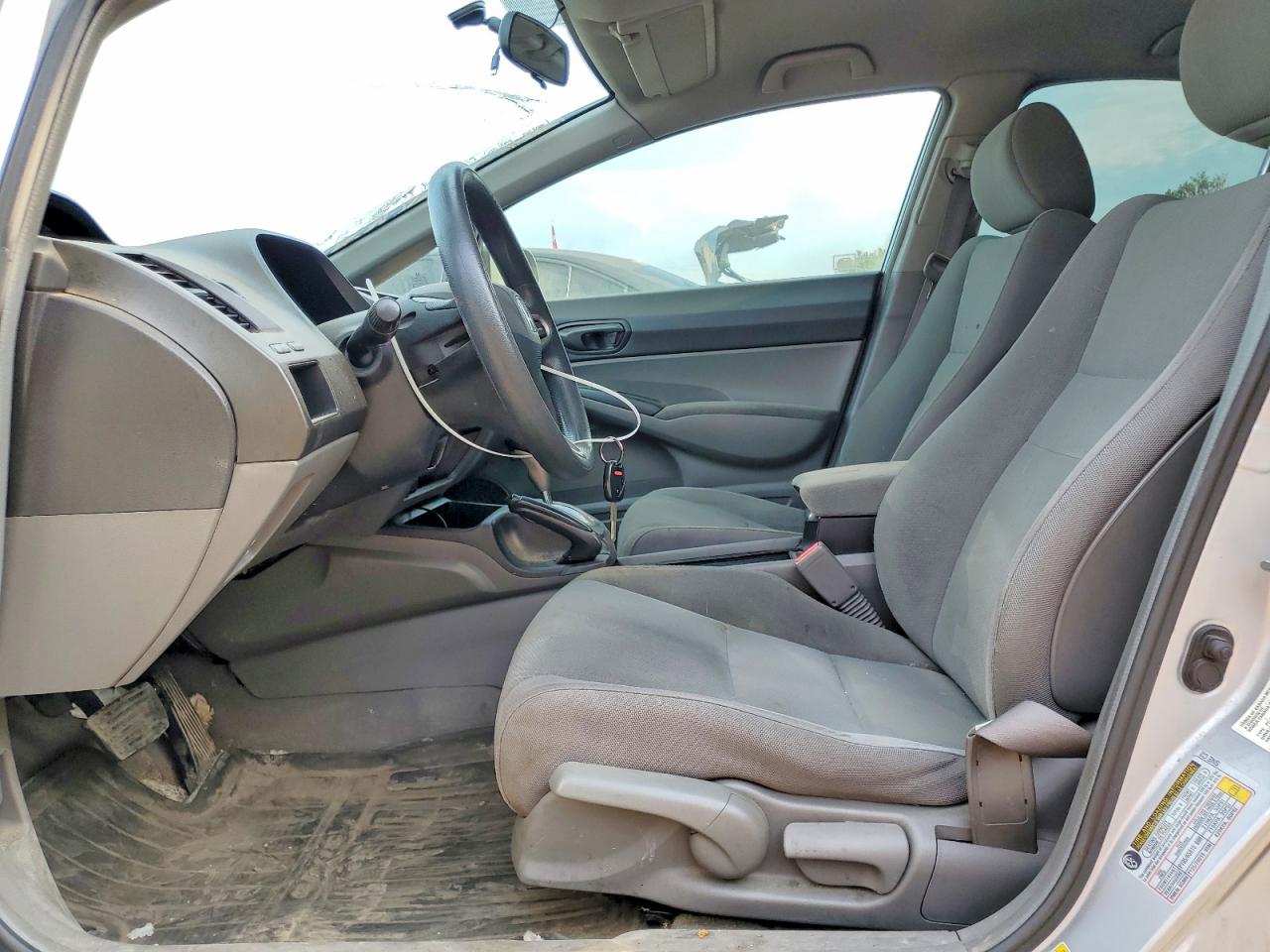 2010 Honda Civic Dx-g Silver vin: 2HGFA1F4XAH012789