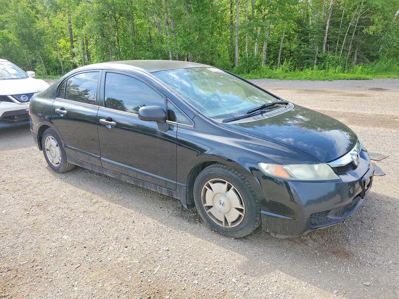 2010 Honda Civic Black vin: 2HGFA1F4XAH046697