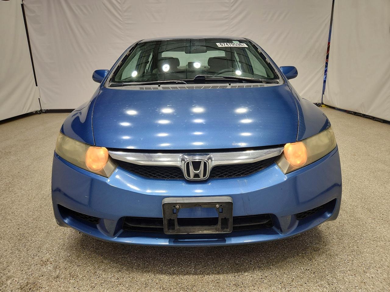 2010 Honda Civic Lx Blue vin: 2HGFA1F50AH305321
