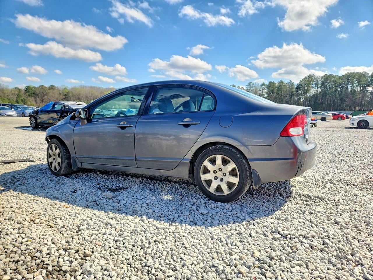 2010 Honda Civic Lx Gray vin: 2HGFA1F50AH308185