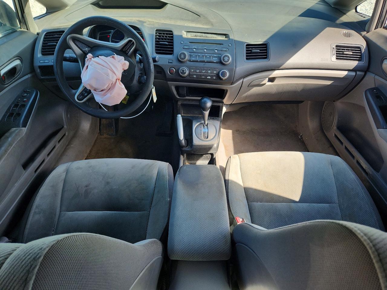 2010 Honda Civic Lx Gray vin: 2HGFA1F50AH308185