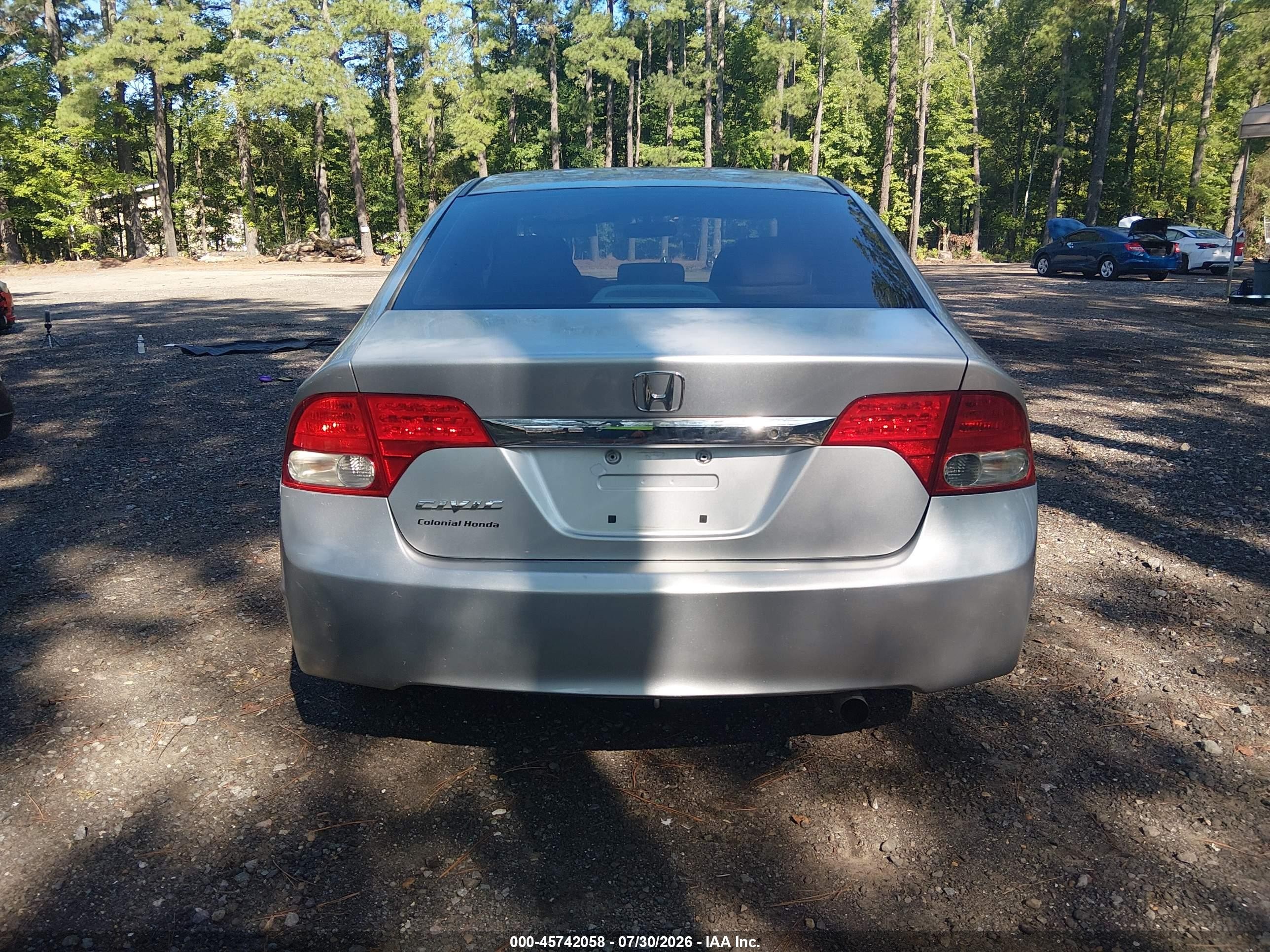 2010 Honda Civic Lx Silver vin: 2HGFA1F50AH314018