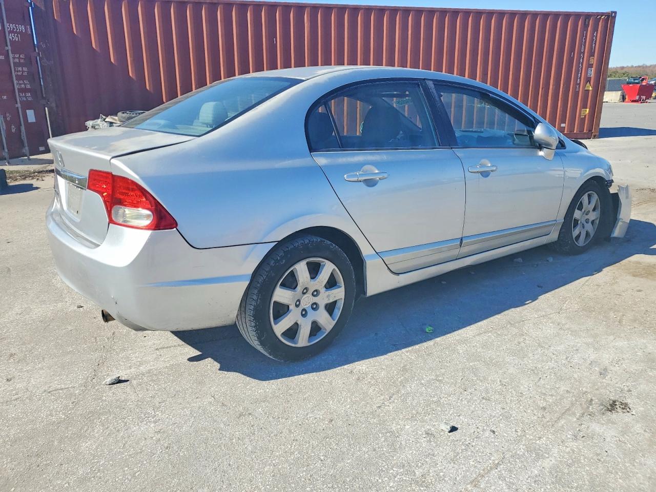 2010 Honda Civic Lx Серебряный vin: 2HGFA1F50AH319090