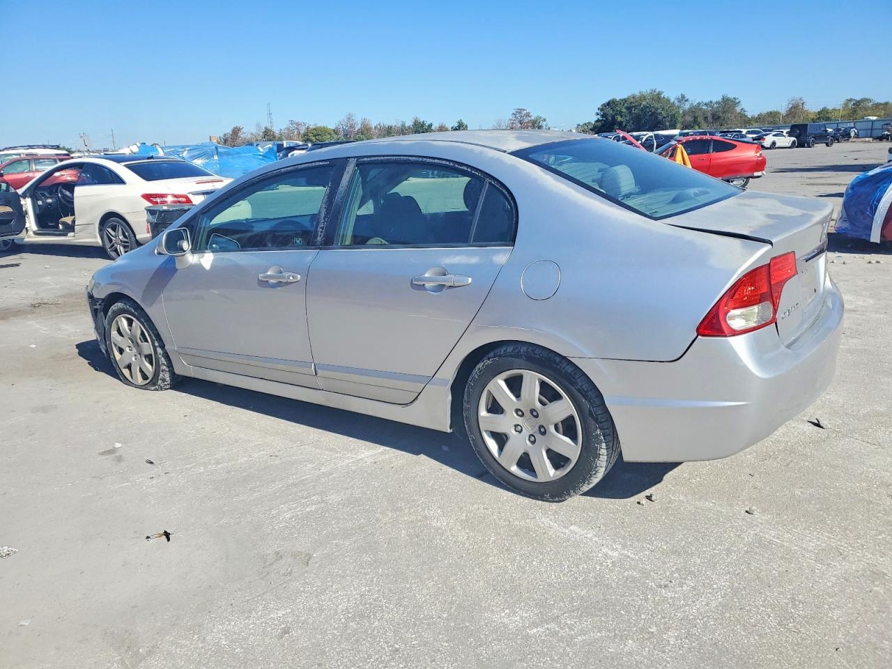 2010 Honda Civic Lx Серебряный vin: 2HGFA1F50AH319090