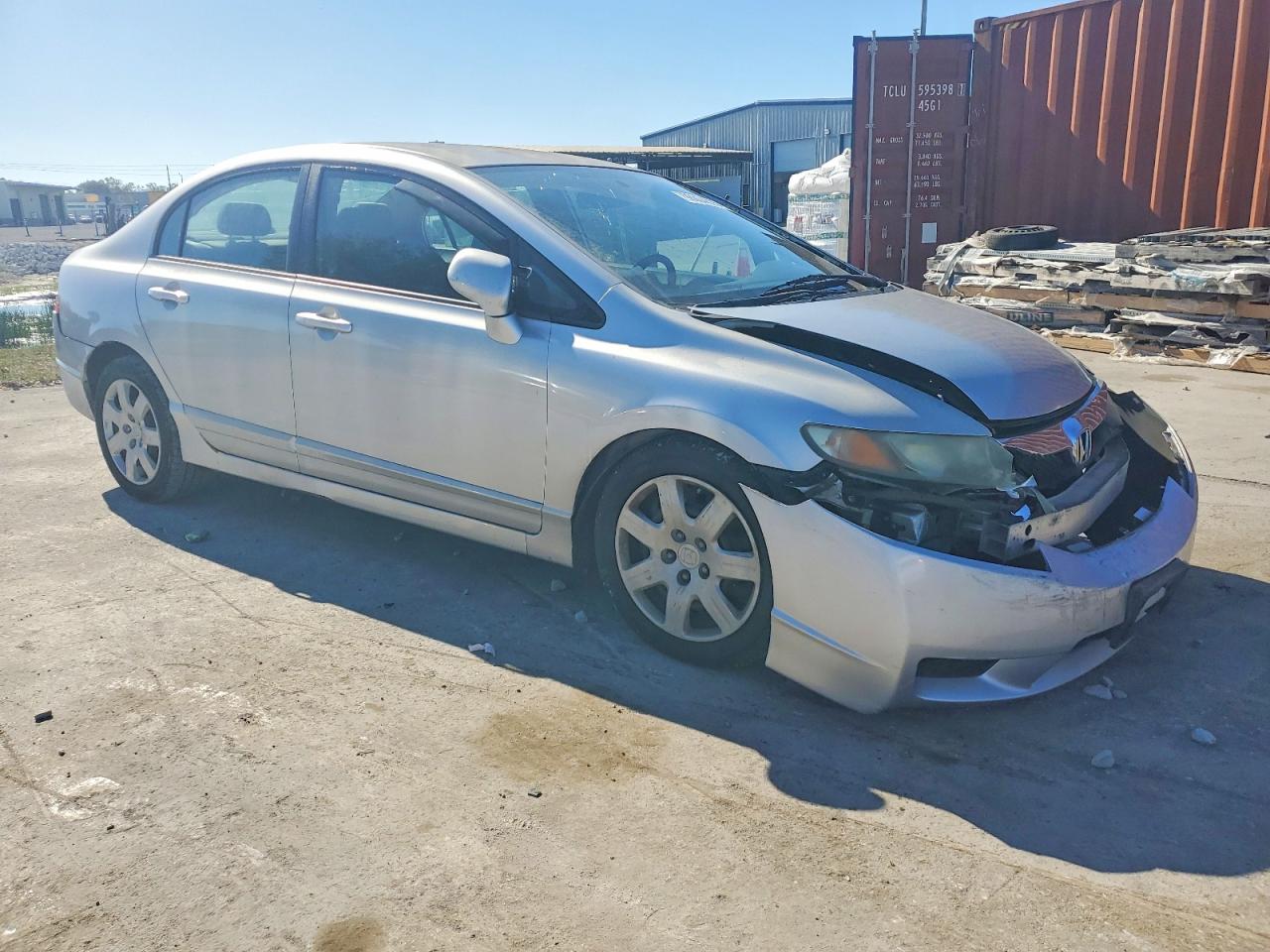2010 Honda Civic Lx Серебряный vin: 2HGFA1F50AH319090
