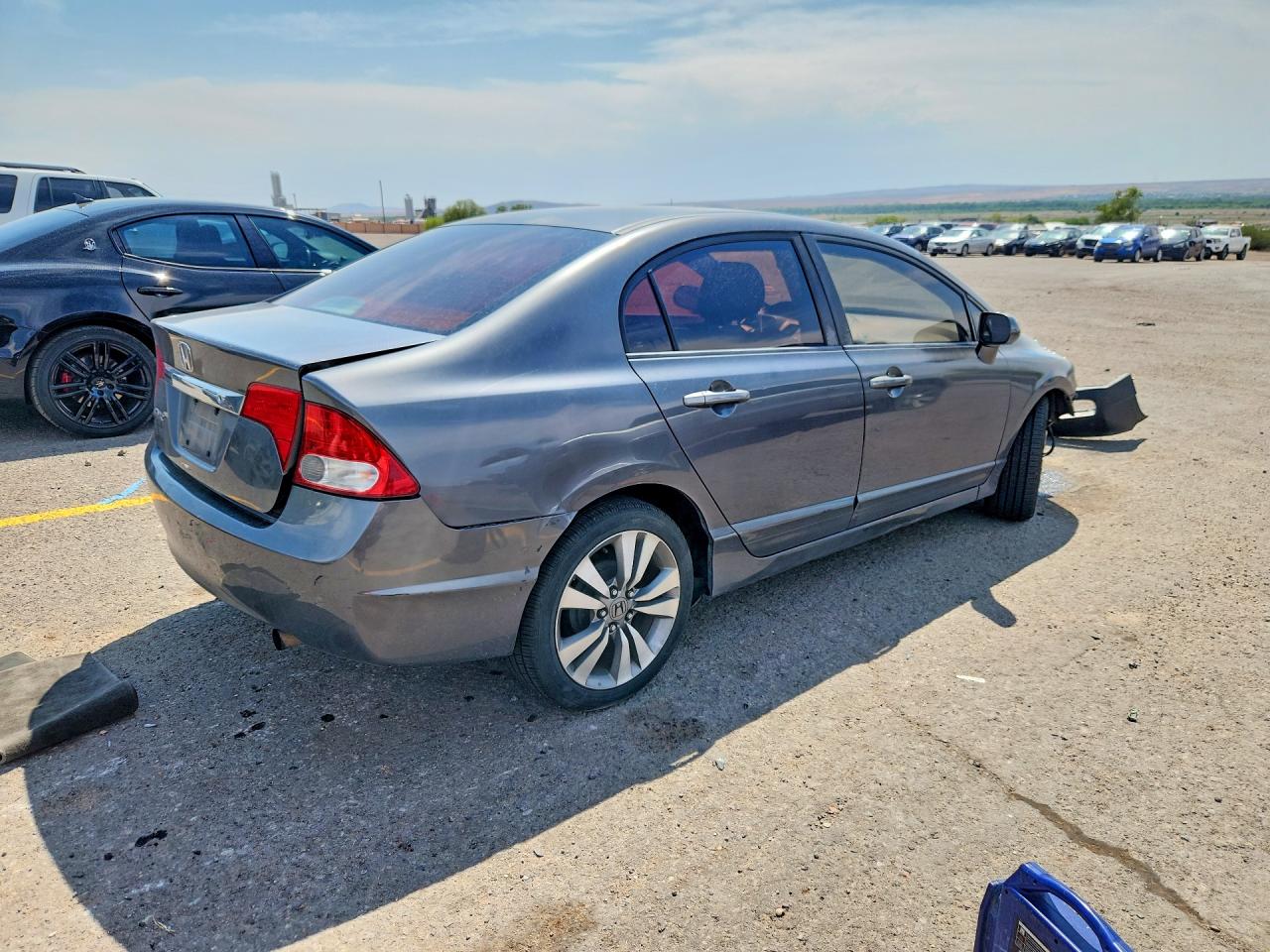 2010 Honda Civic Lx Gray vin: 2HGFA1F50AH323138