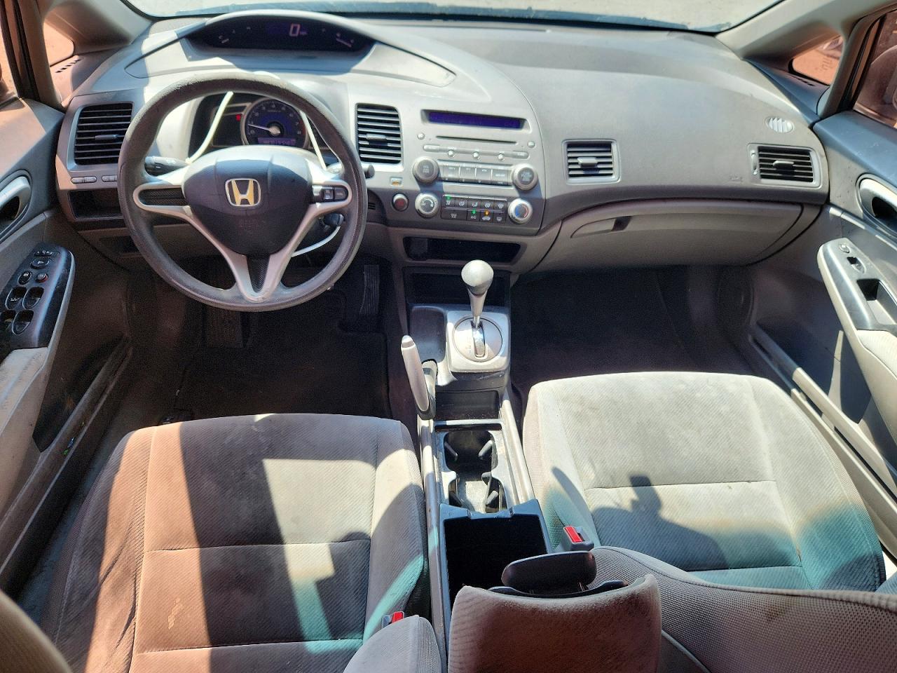 2010 Honda Civic Lx Gray vin: 2HGFA1F50AH323138