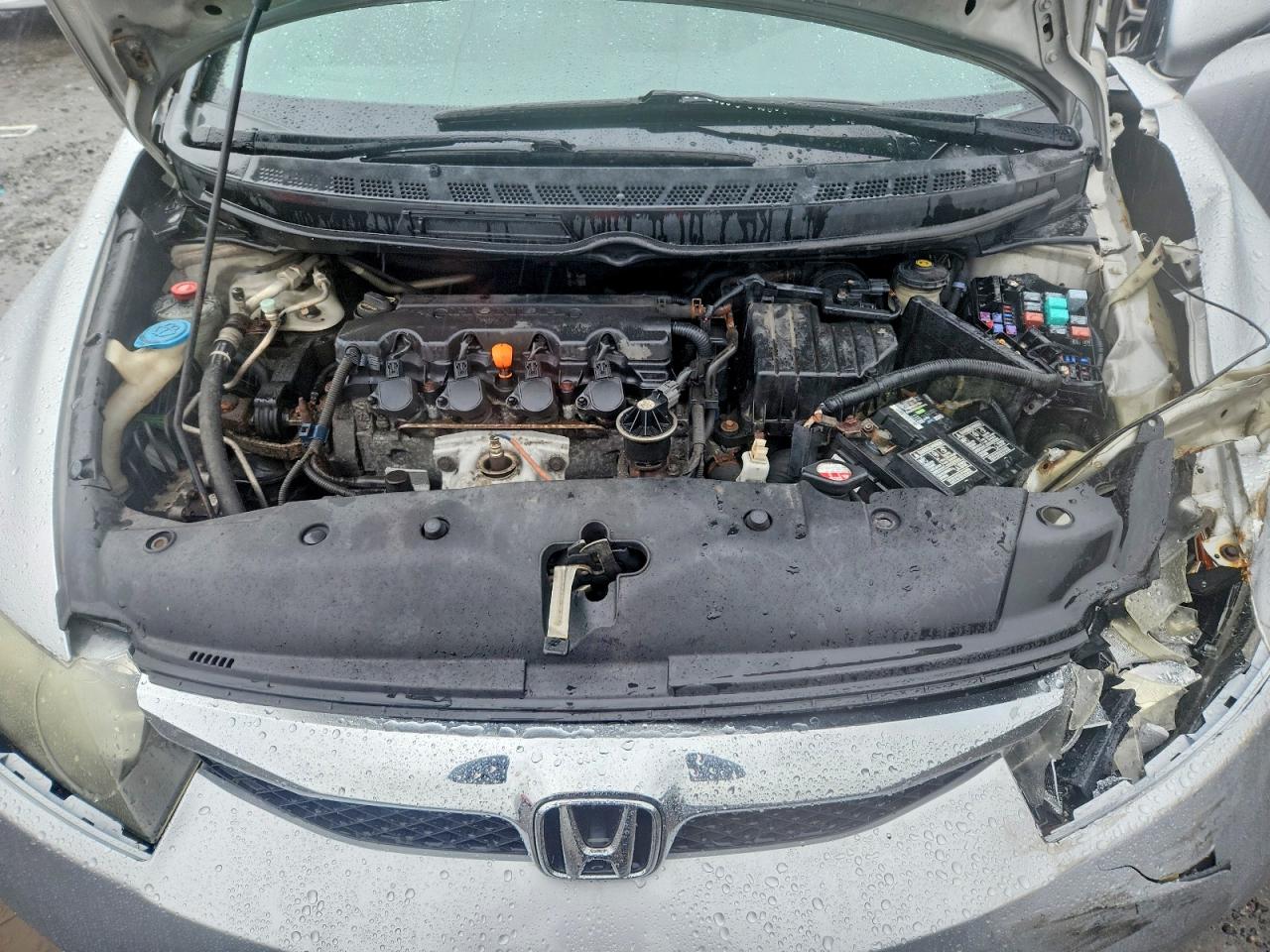 2010 Honda Civic Lx Gray vin: 2HGFA1F50AH323611