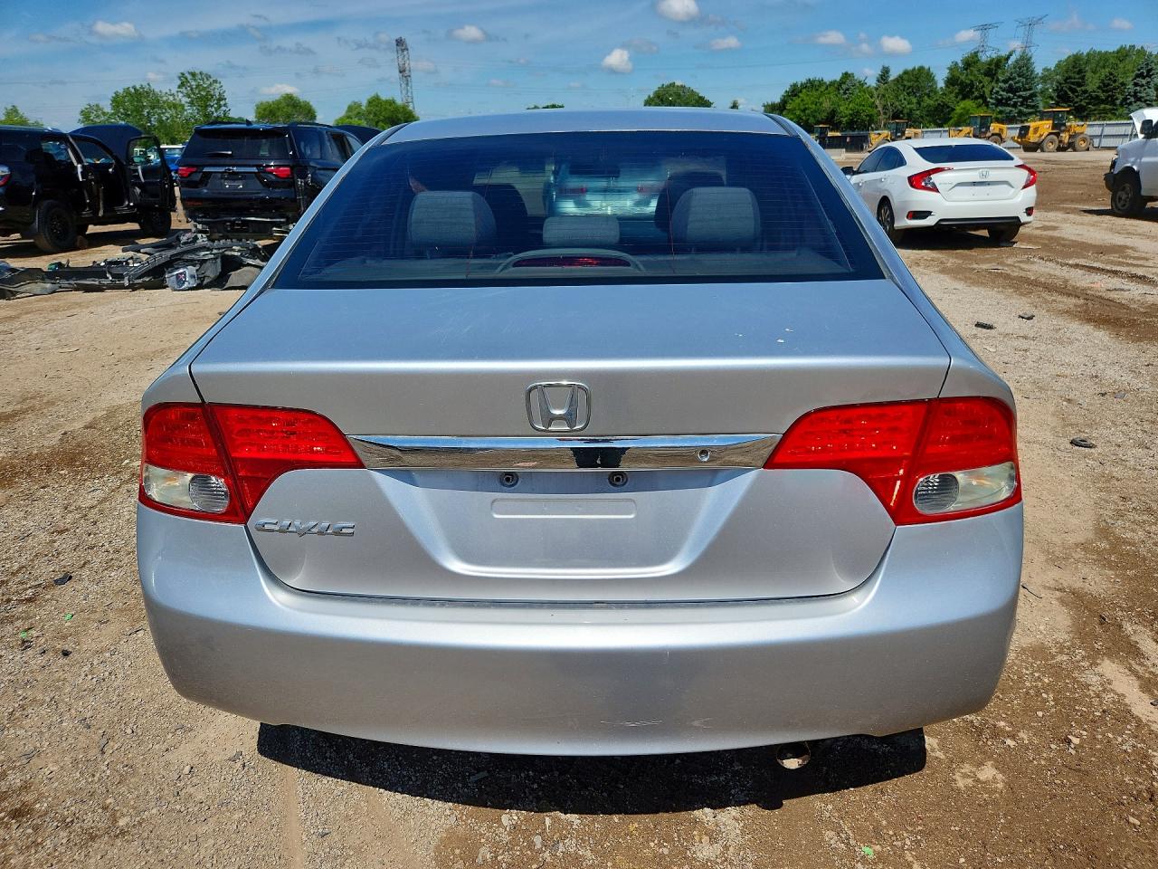 2010 Honda Civic Lx Silver vin: 2HGFA1F50AH325598
