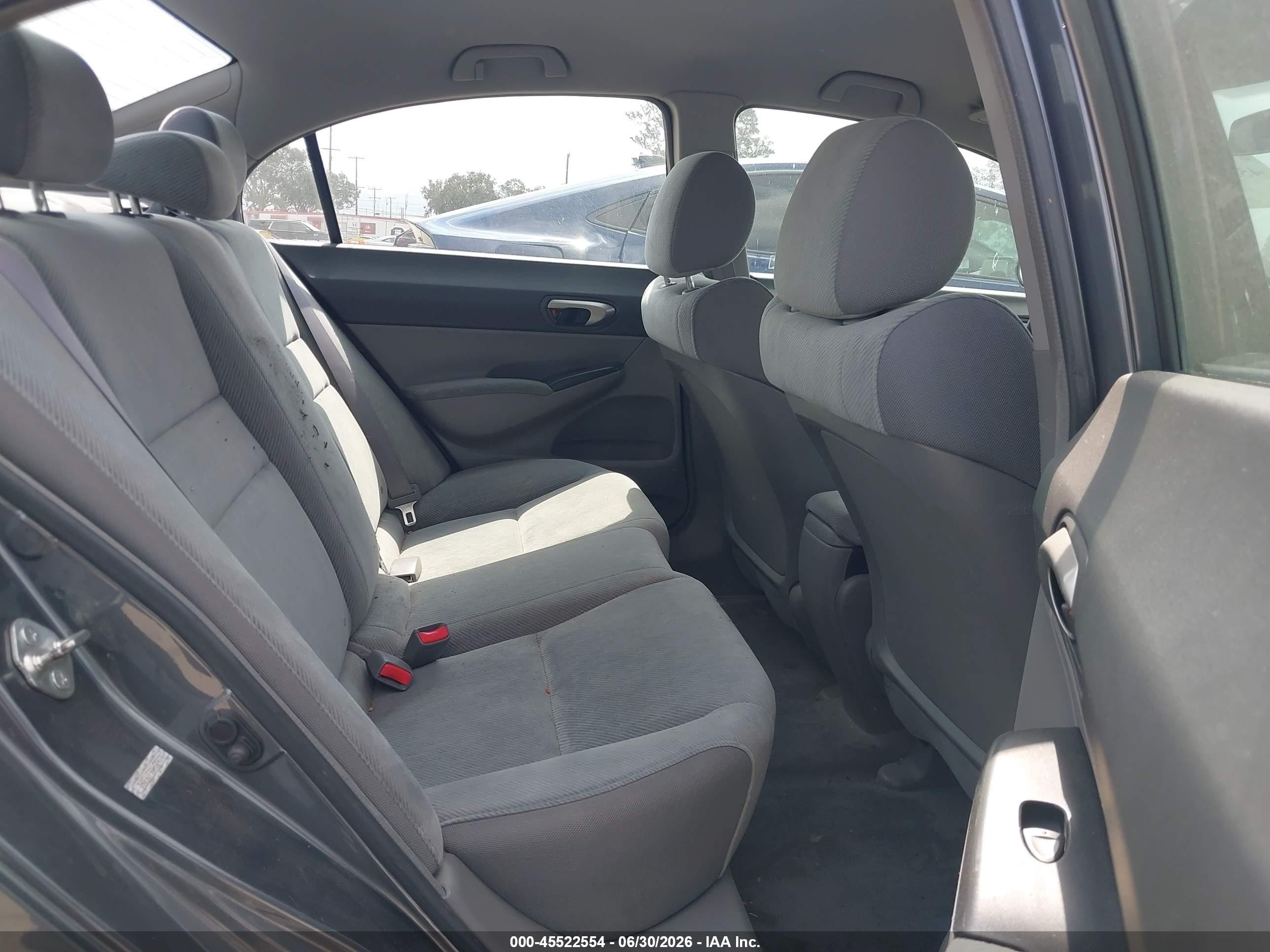 2010 Honda Civic Lx Gray vin: 2HGFA1F50AH329070