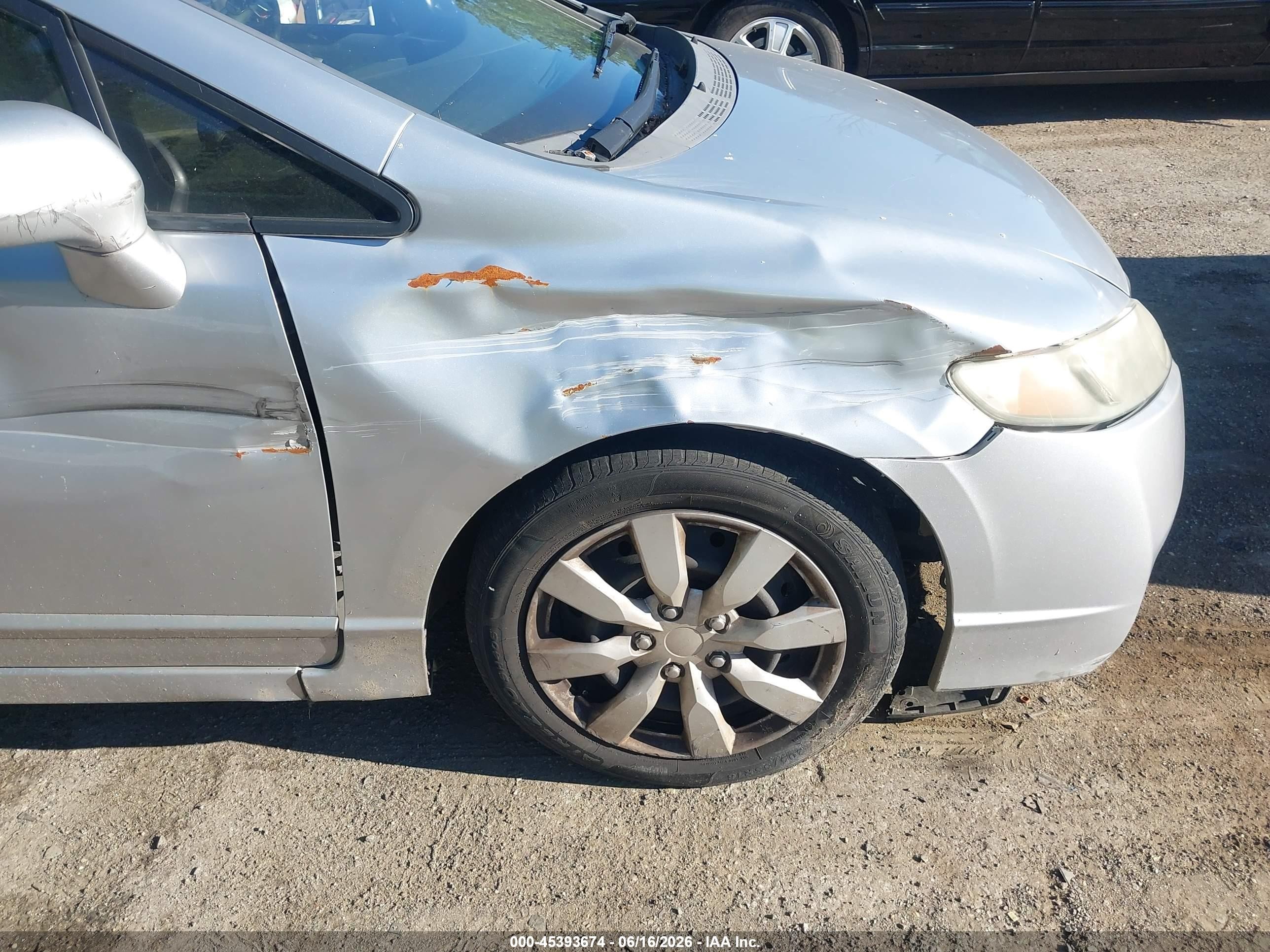2010 Honda Civic Lx Серебряный vin: 2HGFA1F50AH527955