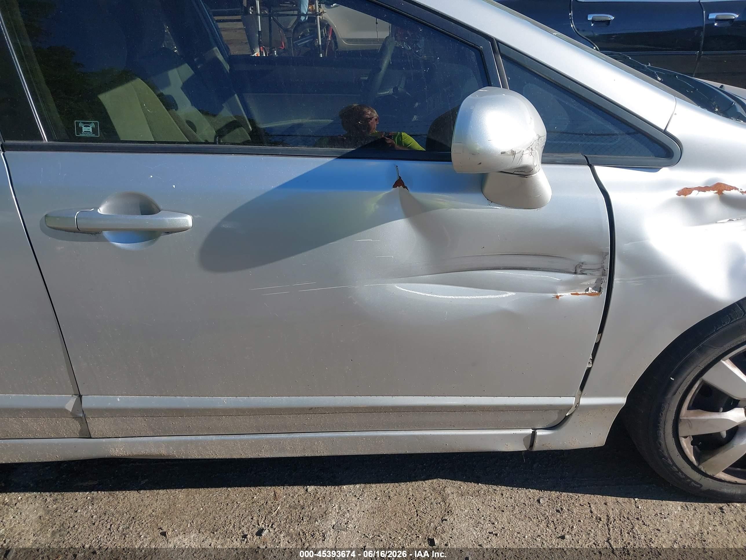 2010 Honda Civic Lx Серебряный vin: 2HGFA1F50AH527955