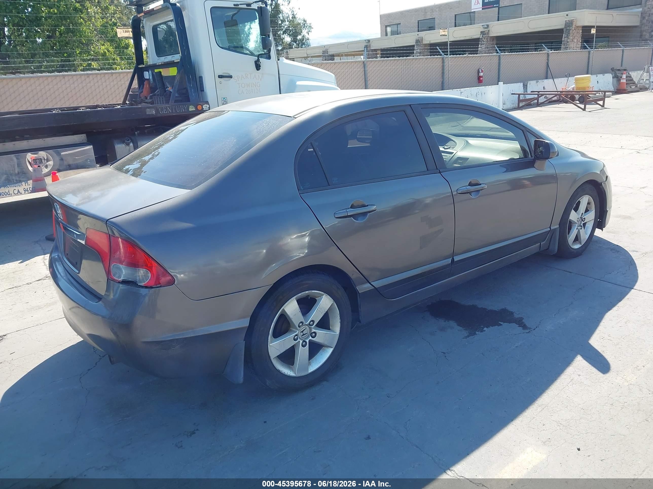 2010 Honda Civic Lx Gray vin: 2HGFA1F50AH528989