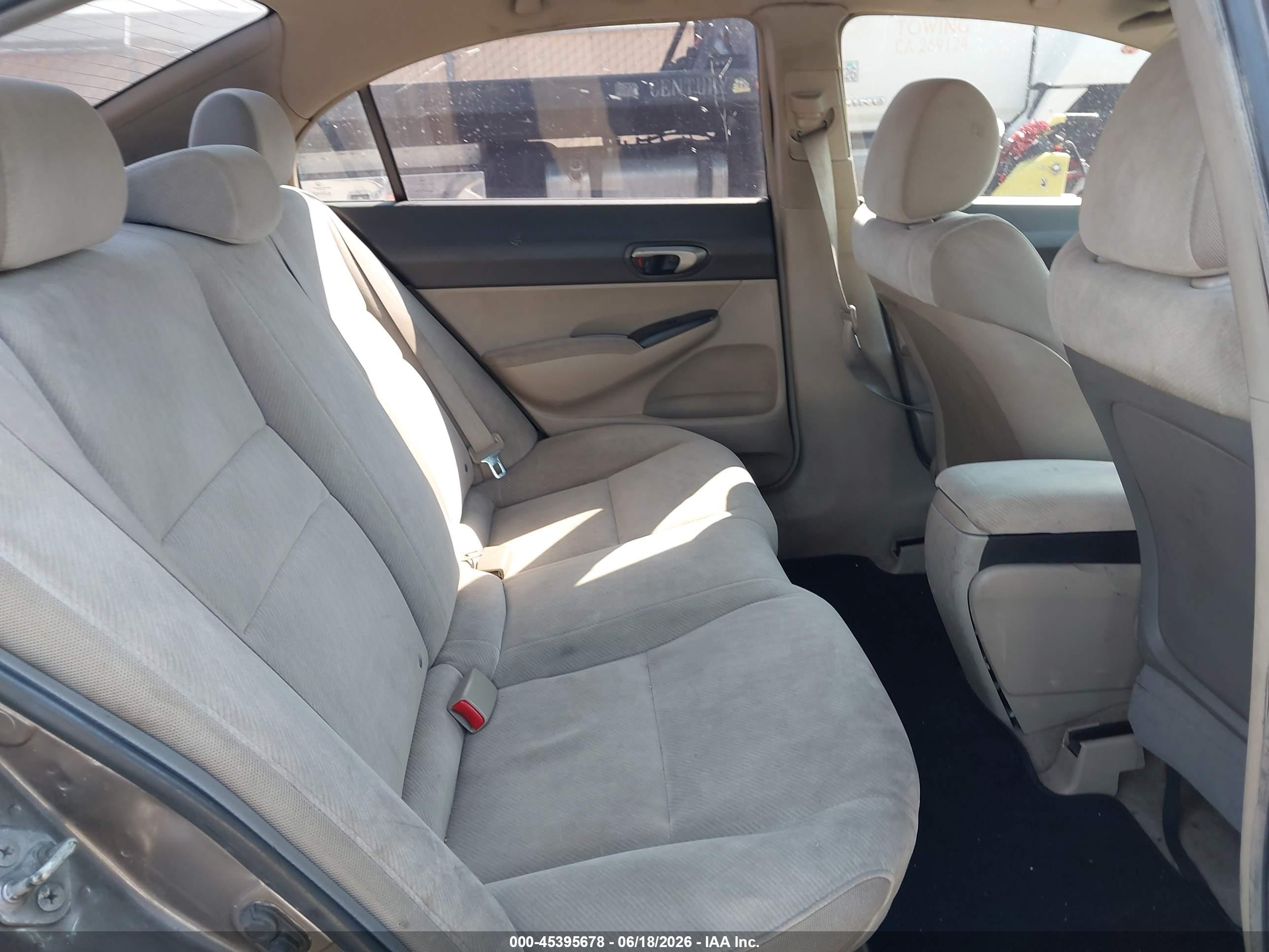 2010 Honda Civic Lx Gray vin: 2HGFA1F50AH528989