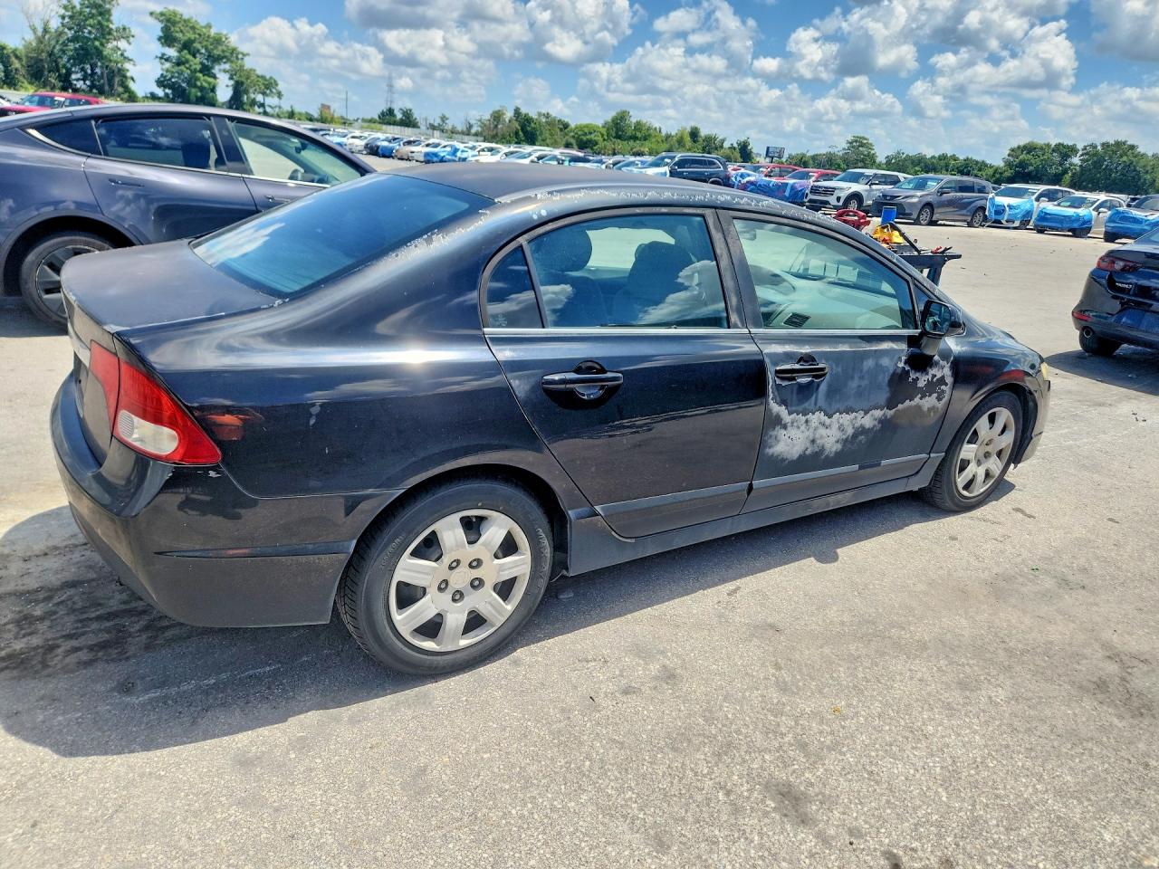 2010 Honda Civic Lx Black vin: 2HGFA1F50AH545811